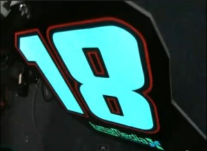 Light racing number