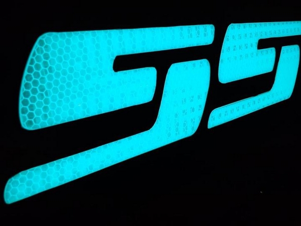 Electroluminescent Race Numbers